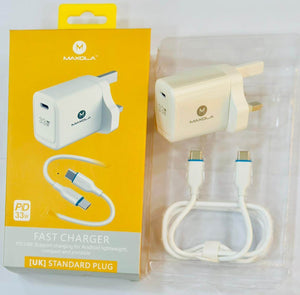 MAXOLA Fast Charger PD33W Android Lightweight |